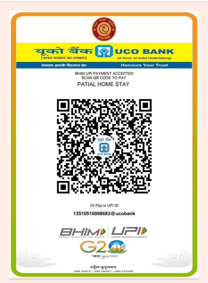 Patial Homestay QR Code